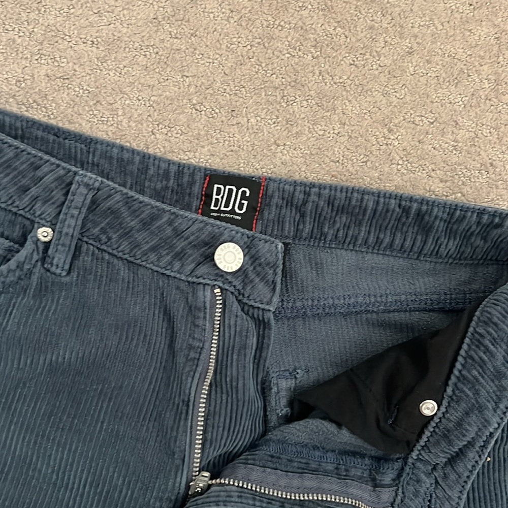 Urban outfitters BDG, navy blue corduroy pants - Picture 5 of 8